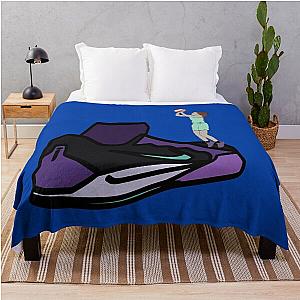 Sabrina Ionescu 1 Shoe Minimalist Throw Blanket