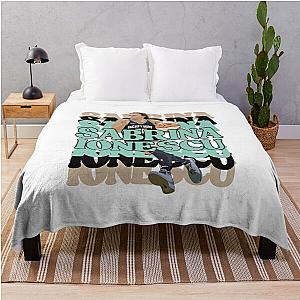 Echo Series Sabrina Ionescu Light Background Throw Blanket