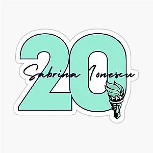 20, Sabrina Ionescu Sticker