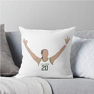 Sabrina Ionescu Throw Pillow