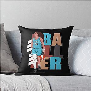 Baller Throw Pillow