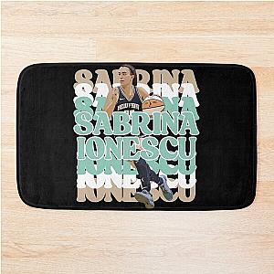 Echo Series Sabrina Ionescu Dark Background Bath Mat