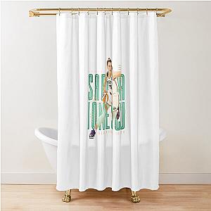 Sabrina Ionescu Shower Curtain