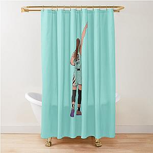 Sabrina Ionescu New York Liberty Shower Curtain