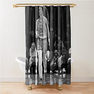 Sabrina Ionescu - White Shower Curtain