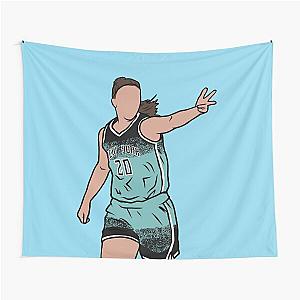Sabrina Ionescu 3-Point Celebration Tapestry