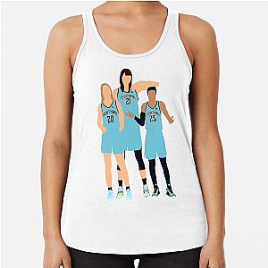 New York Liberty WNBA Sabrina Ionescu Asia Durr Han Xu Racerback Tank Top