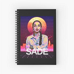 Sade Adu T-Shirt80's Poster Sade Adu Spiral Notebook