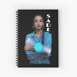 Sade Homage , Sade Singer , Vintage Retro Tee Shirt gift Spiral Notebook