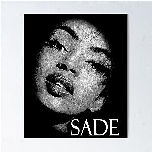 Sade Singer Portrait Vintage Art Poster