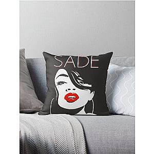 SADE ADU LOVE IS KING  Throw Pillow