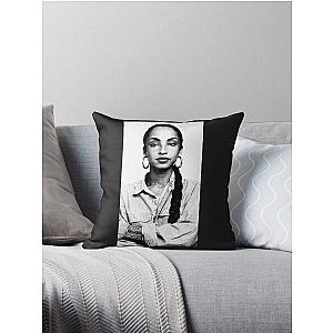 Sade Adu Throw Pillow