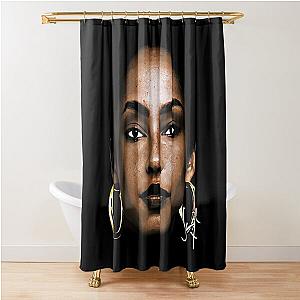 Sade Diamond Vintage Singer Tour Concert Shower Curtain