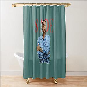 Sade Adu  Shower Curtain