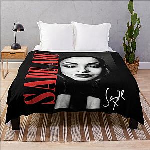 Sade Diamond Vintage Singer Tour Concert Throw Blanket