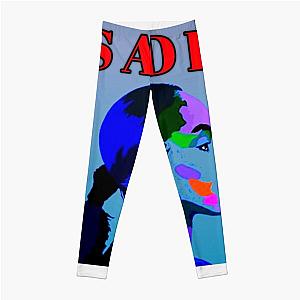 Funny Shirt Sade adu , Sade Adu Vintage T-Shirt Leggings