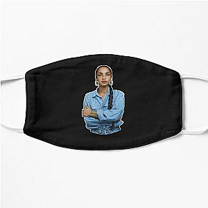 Sade adu love Flat Mask