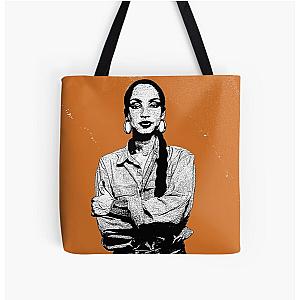 SADE Braided  All Over Print Tote Bag