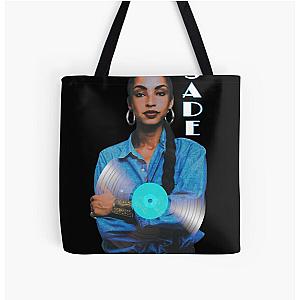 Sade Homage , Sade Singer , Vintage Retro Tee Shirt gift All Over Print Tote Bag