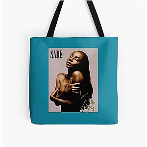 Vintage Sade Singer Black Smooth Unisex Cotton  Vintage Retro T shirt Classic  All Over Print Tote Bag