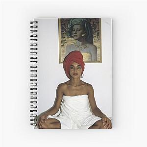 Relax sade pose Spiral Notebook