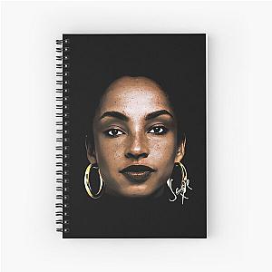 Sade Diamond Vintage Singer Tour Concert Spiral Notebook