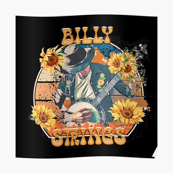 Billy Strings  Poster RB1201 product Offical billy strings Merch