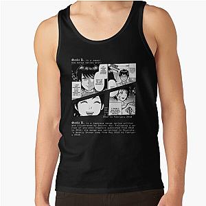 Kurumi Saiki The Disastrous Life of Saiki K Saiki Kusuo no Sainan Manga Text Design Tank Top RB0307