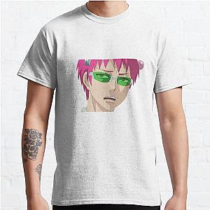 The Disastrous Life of Saiki K. Face Design Classic T-Shirt RB0307