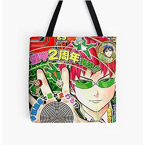 The Disastrous Life Of Saiki K Poster All Over Print Tote Bag RB0307