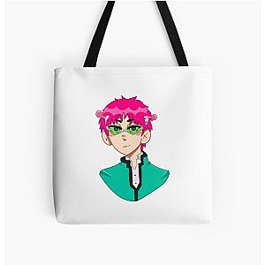 Saiki from Saiki K All Over Print Tote Bag RB0307