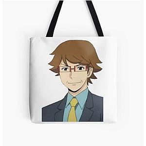 Saiki's dad Saiki K | The disastrous life of Saiki K All Over Print Tote Bag RB0307