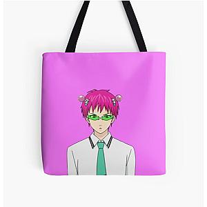 kusuo saiki - the disastrous life of saiki k.  All Over Print Tote Bag RB0307