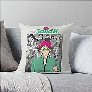 Saiki K Life Throw Pillow RB0307