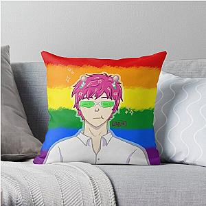 Saiki K Pride Throw Pillow RB0307