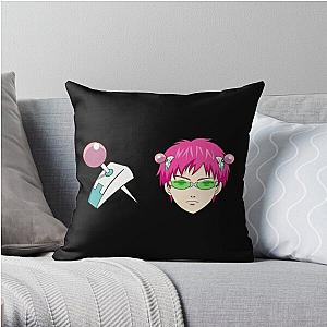 Saiki K Throw Pillow RB0307