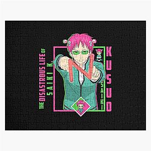 The Disastrous Life of Saiki K. - Saiki Kusuo T-Shirt Jigsaw Puzzle RB0307