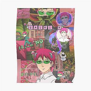 Saiki K Aesthetic Poster RB0307