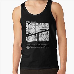 Kumagoro Saiki The Disastrous Life of Saiki K Saiki Kusuo no Sainan Manga Text Design Tank Top RB0307