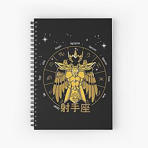 SAGITTARIUS CLOTH - MILO GOLD CLOTH SAINT SEIYA Spiral Notebook