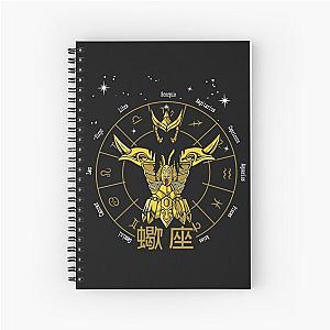 SCORPIO CLOTH - MILO GOLD CLOTH SAINT SEIYA Spiral Notebook