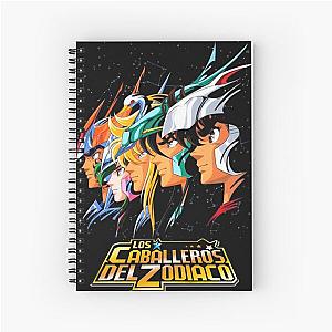 LOS CABALLEROS DEL ZODIACO  Spiral Notebook