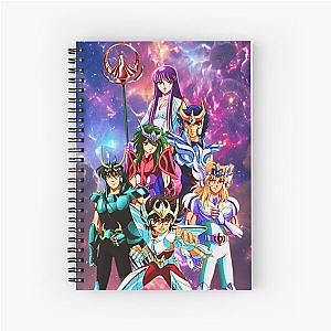 zodiac warriors in the universe Spiral Notebook