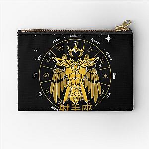 SAGITTARIUS CLOTH - MILO GOLD CLOTH SAINT SEIYA Zipper Pouch