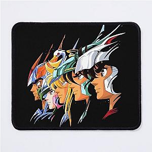knights of the zodiac, seiya, ikki, Shiryu, Hyoga, Shun, saint seiya Mouse Pad