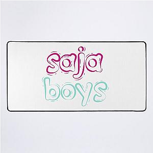 Saja Boys Doodle Style Sticker Design Desk Mat