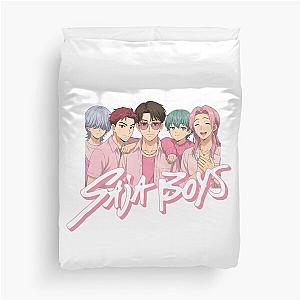 Saja Boys anime style sticker design Duvet Cover