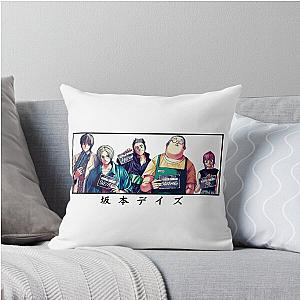 Sakamoto Days In Japanese Throw Pillow