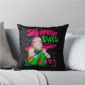 Taro Sakamoto - Sakamoto Days Throw Pillow 
Removed: (weird characters " none)