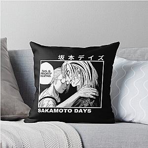Sakamoto Days in Japanese Throw Pillow